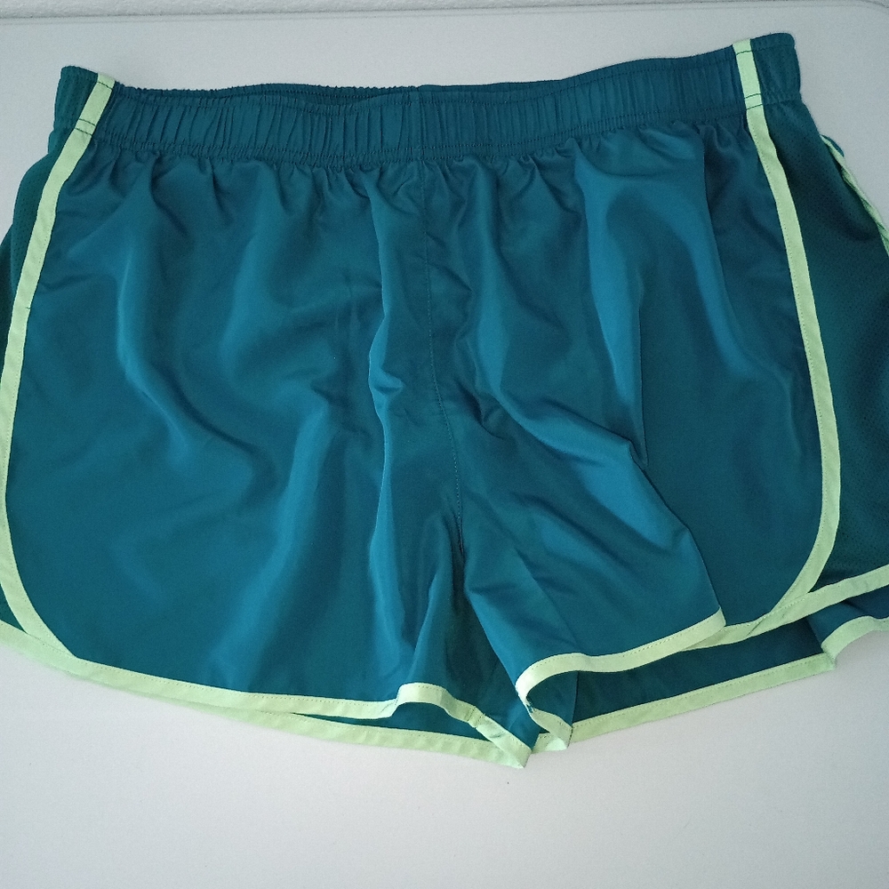 Teal Active Running Shorts